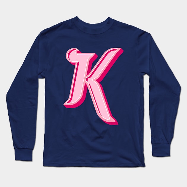 K Long Sleeve T-Shirt by Your Type of Toast